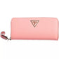 Guess Jeans Pink Polyethylene Wallet