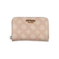 Guess Jeans Pink Polyethylene Wallet