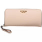 Guess Jeans Pink Polyethylene Wallet