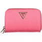 Guess Jeans Pink Polyethylene Wallet