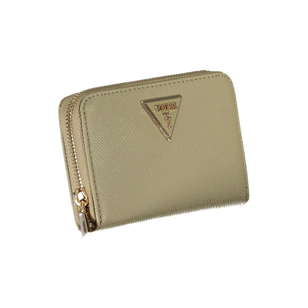 Guess Jeans Green Polyethylene Wallet