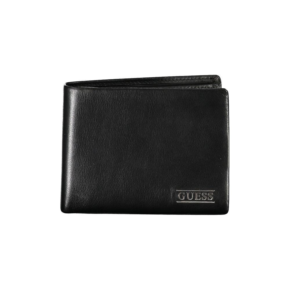 Guess Jeans Black Leather Wallet