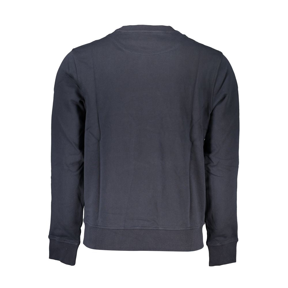 Harmont & Blaine Blue Cotton Sweater