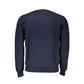 Harmont & Blaine Blue Cotton Sweater