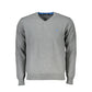 Harmont & Blaine Gray Cotton Sweater