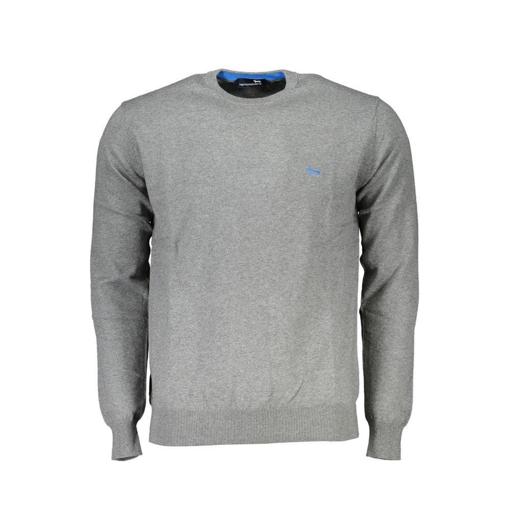 Harmont & Blaine Gray Cotton Sweater