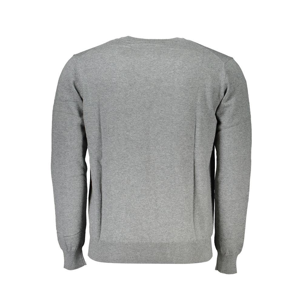 Harmont & Blaine Gray Cotton Sweater