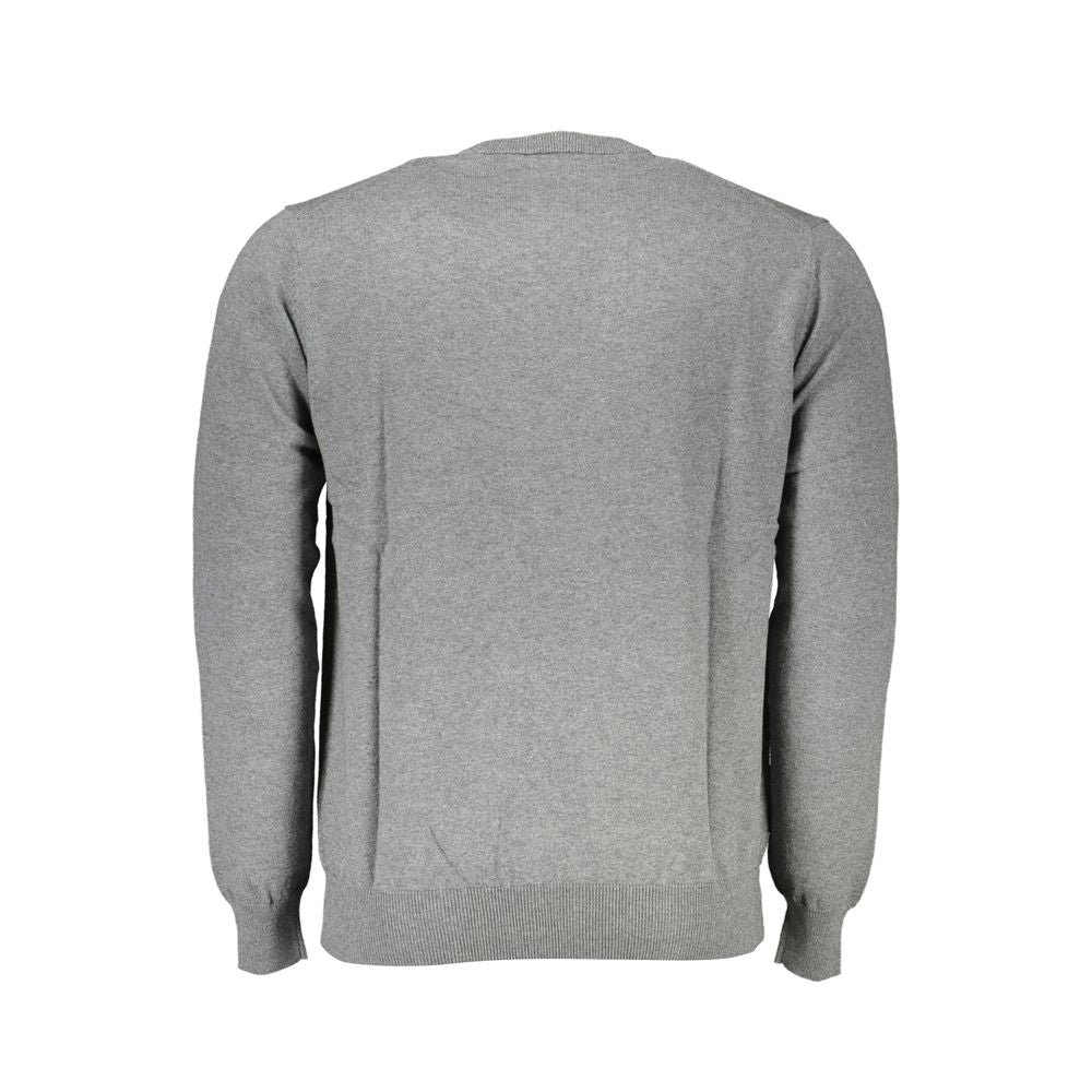 Harmont & Blaine Gray Cotton Sweater