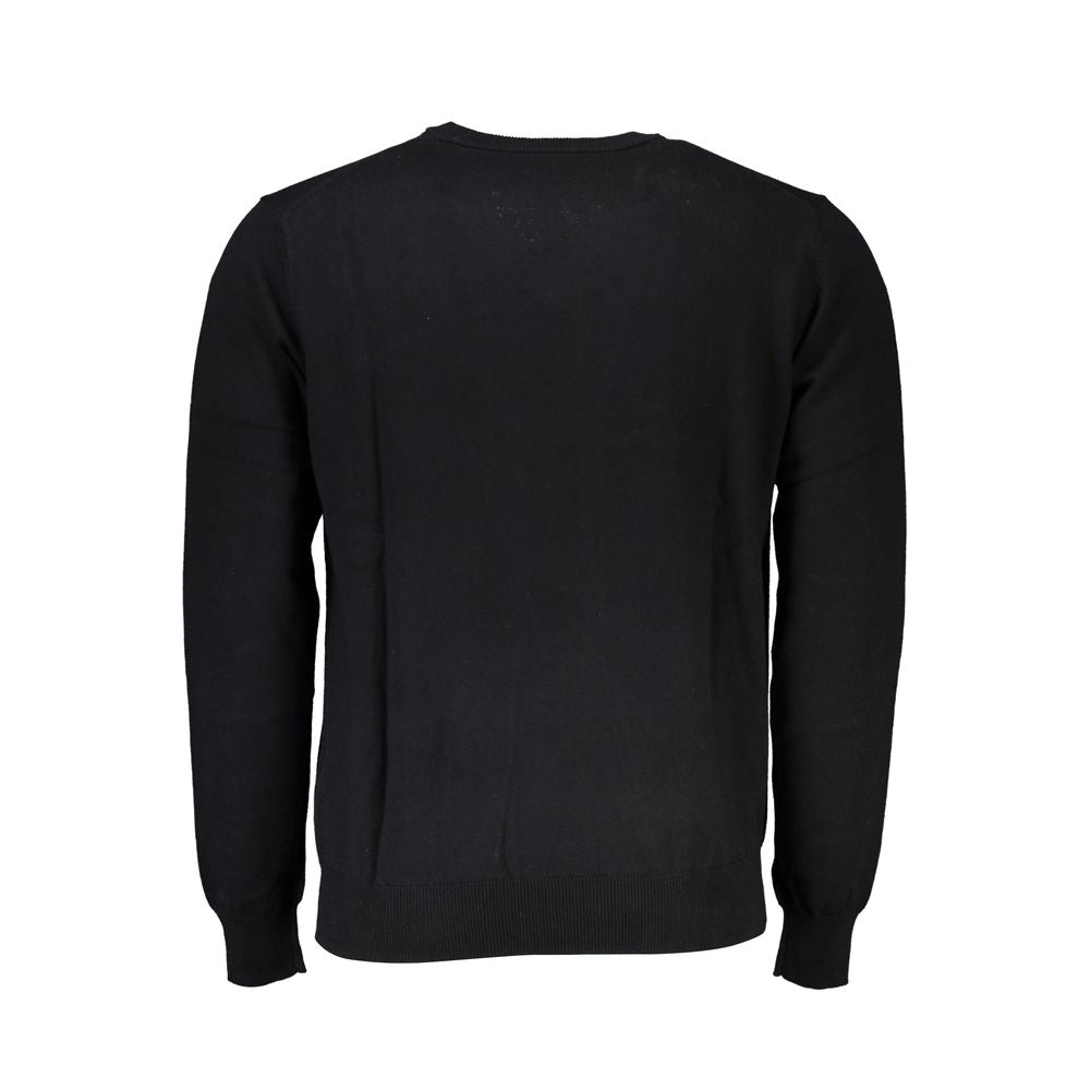 Harmont & Blaine Black Cotton Sweater