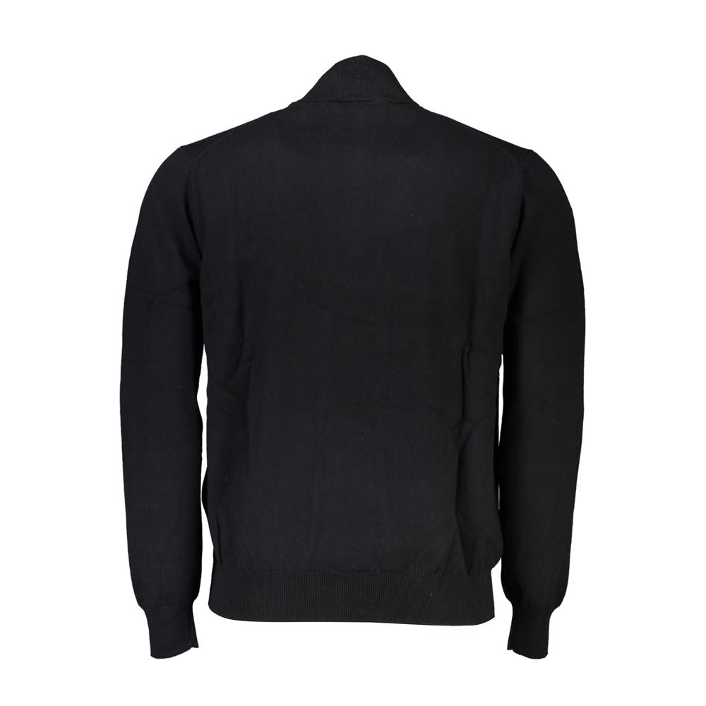 Harmont & Blaine Black Cotton Sweater