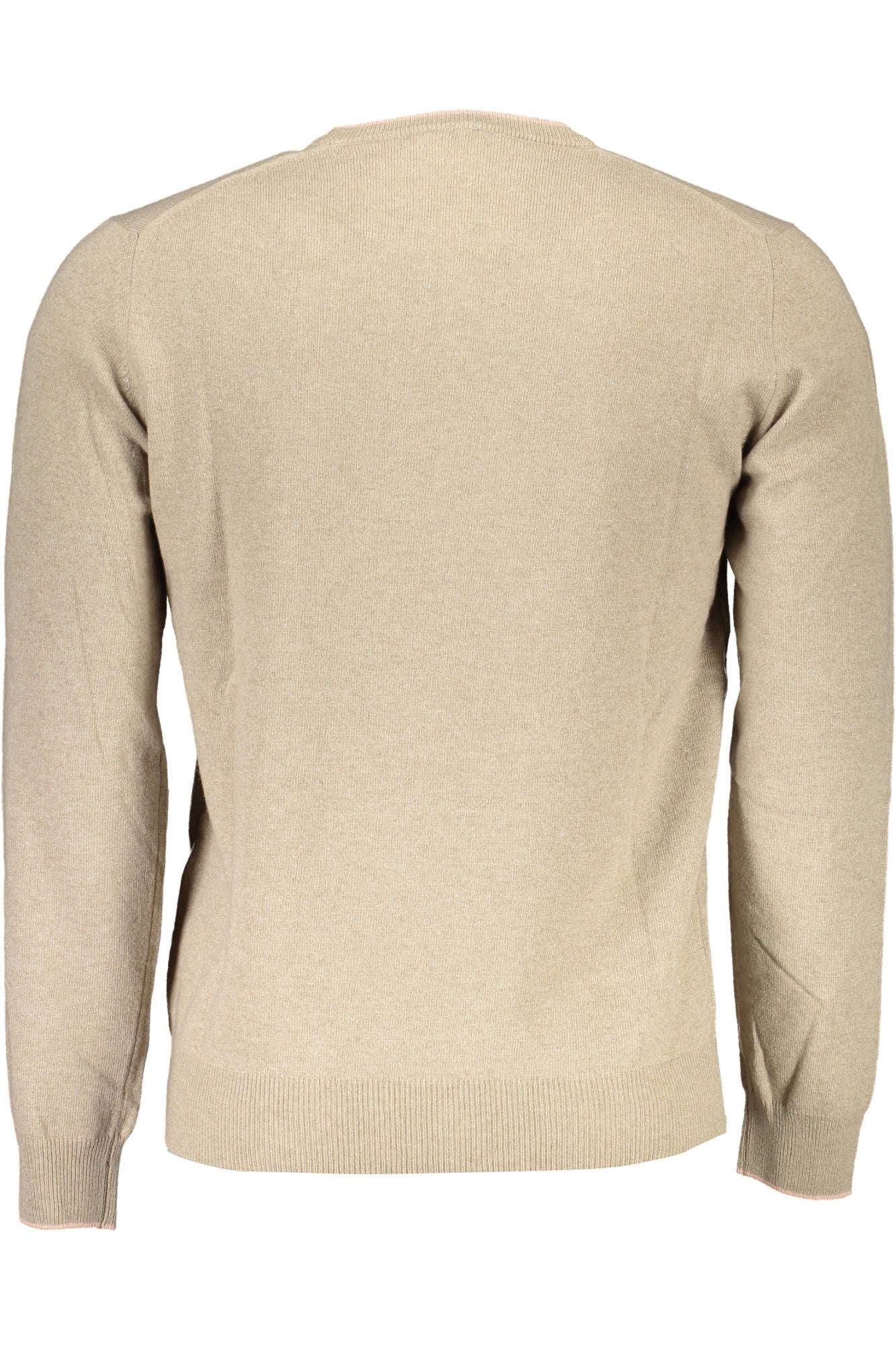 Harmont & Blaine Beige Wool Sweater