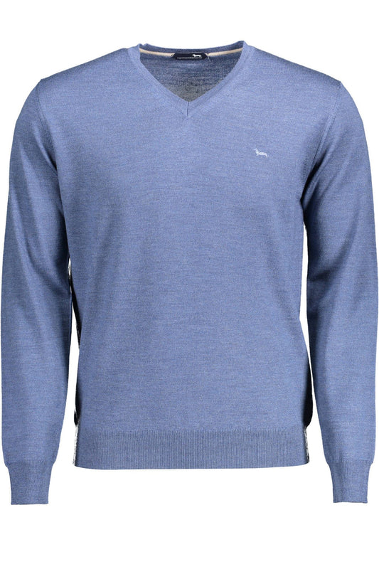 Harmont & Blaine Blue Wool Sweater