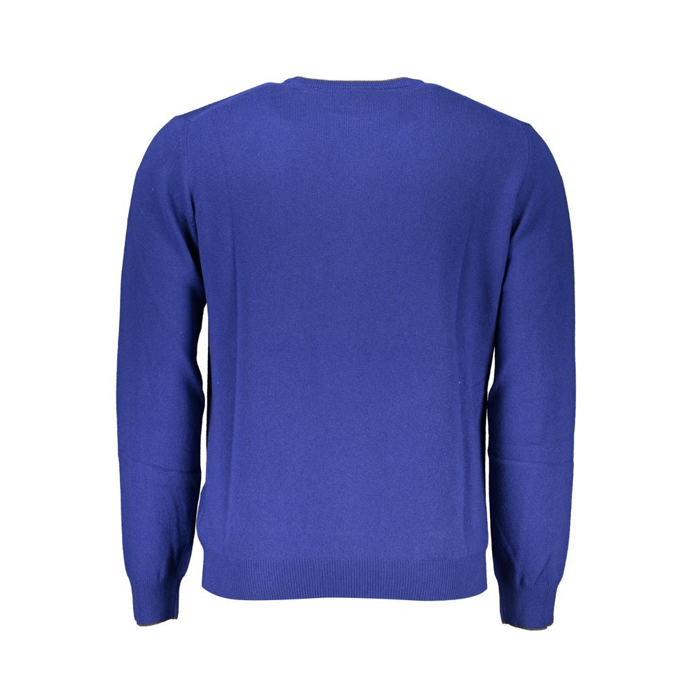 Harmont & Blaine Blue Fabric Sweater