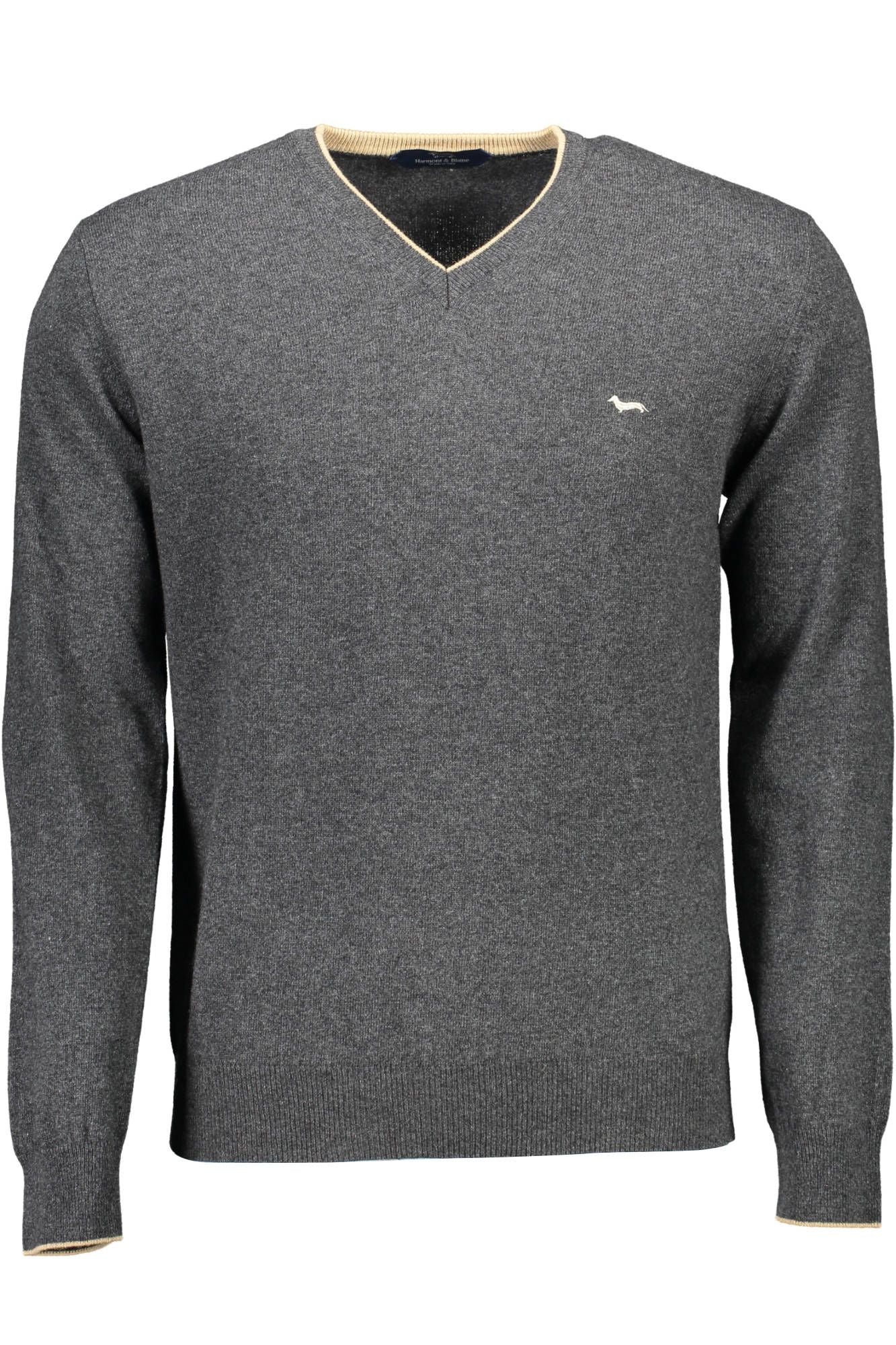 Harmont & Blaine Gray Wool Sweater