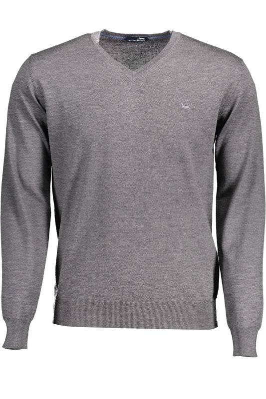 Harmont & Blaine Gray Wool Sweater