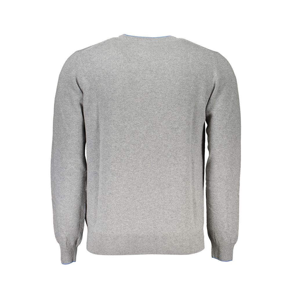 Harmont & Blaine Gray Fabric Sweater