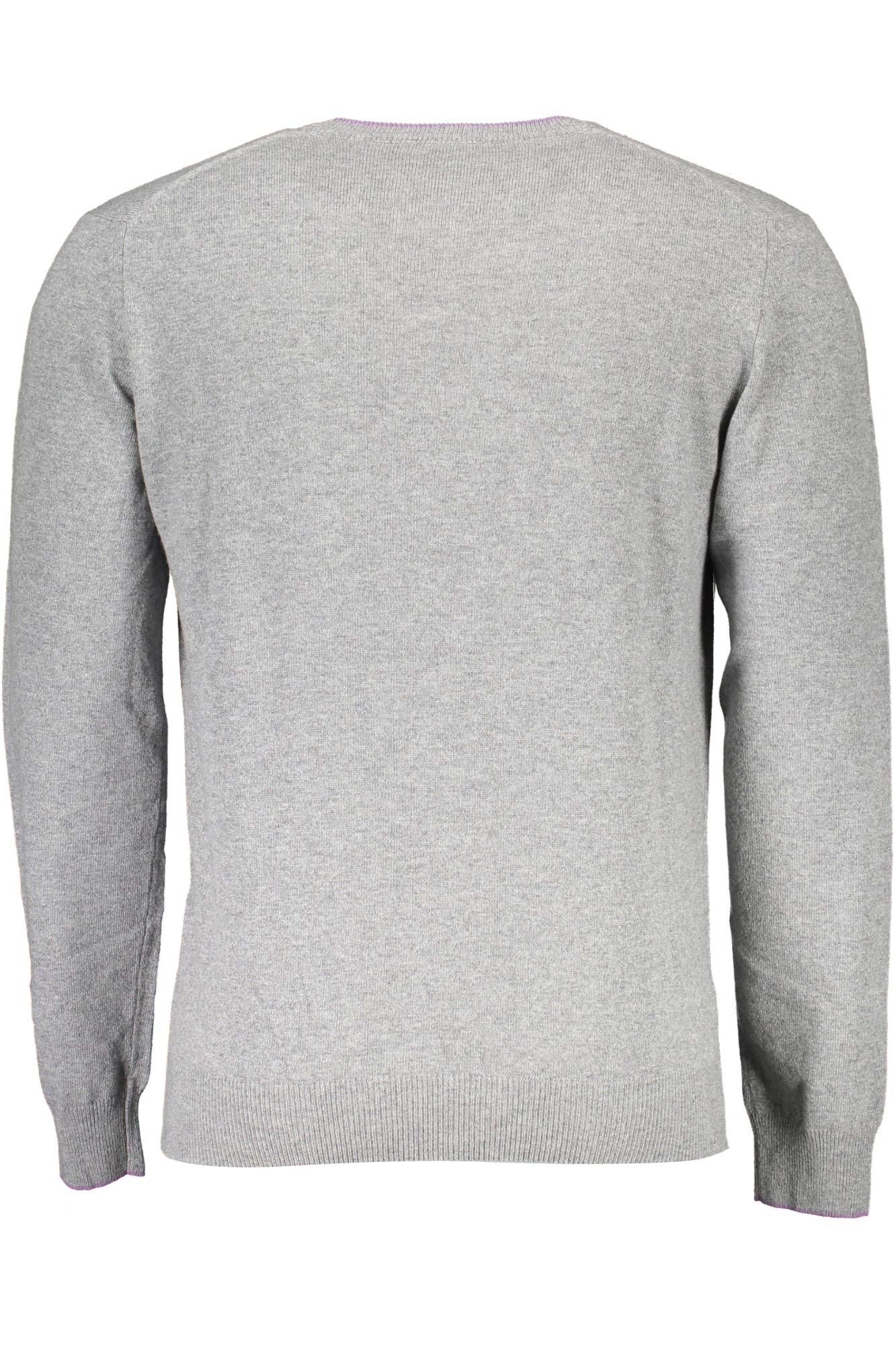 Harmont & Blaine Gray Wool Sweater