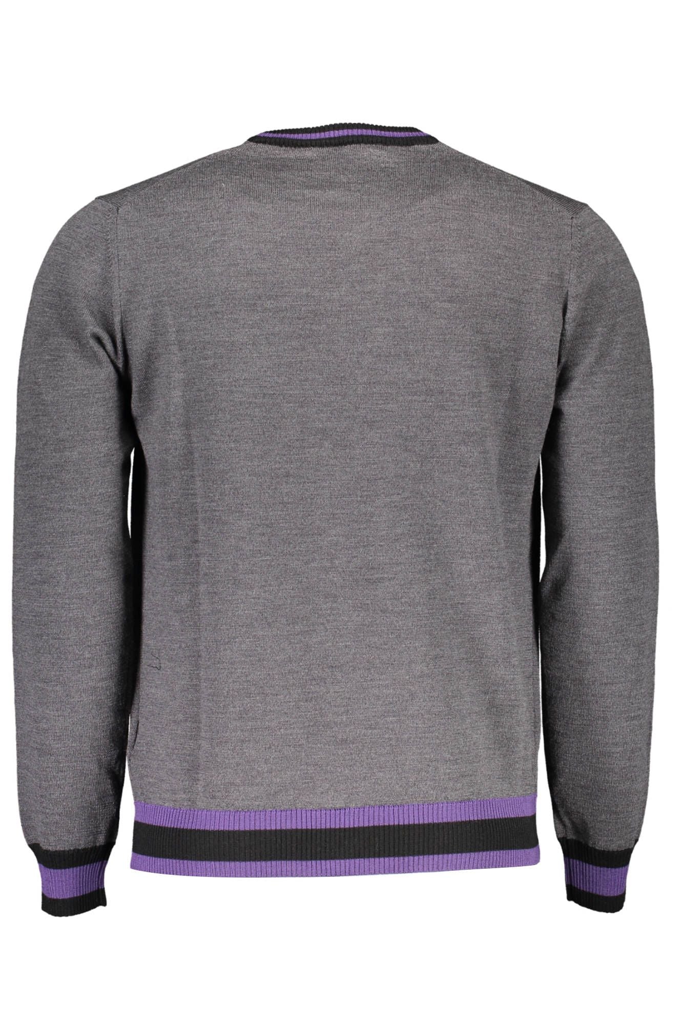 Harmont & Blaine Gray Wool Sweater