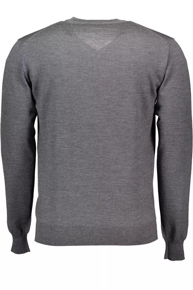 Harmont & Blaine Gray Wool Sweater