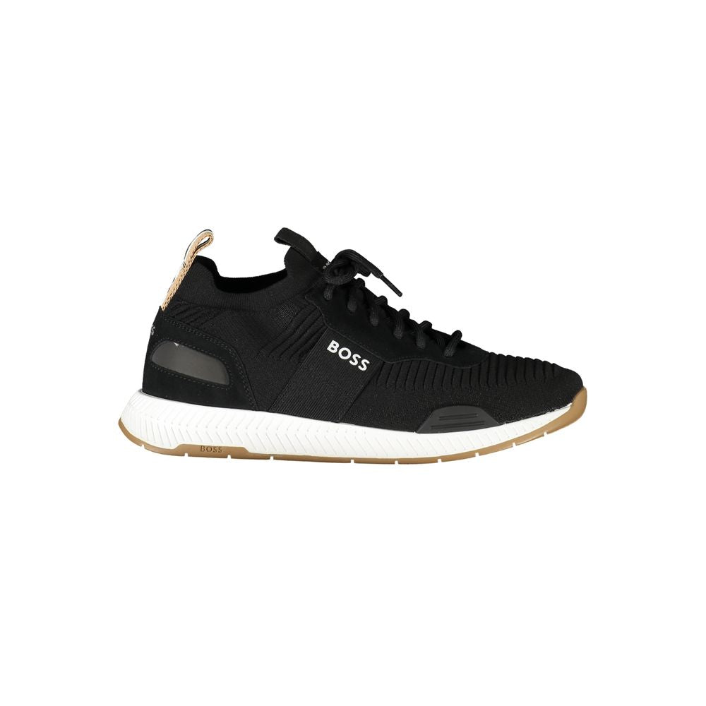 Hugo Boss Black Polyester Sneaker