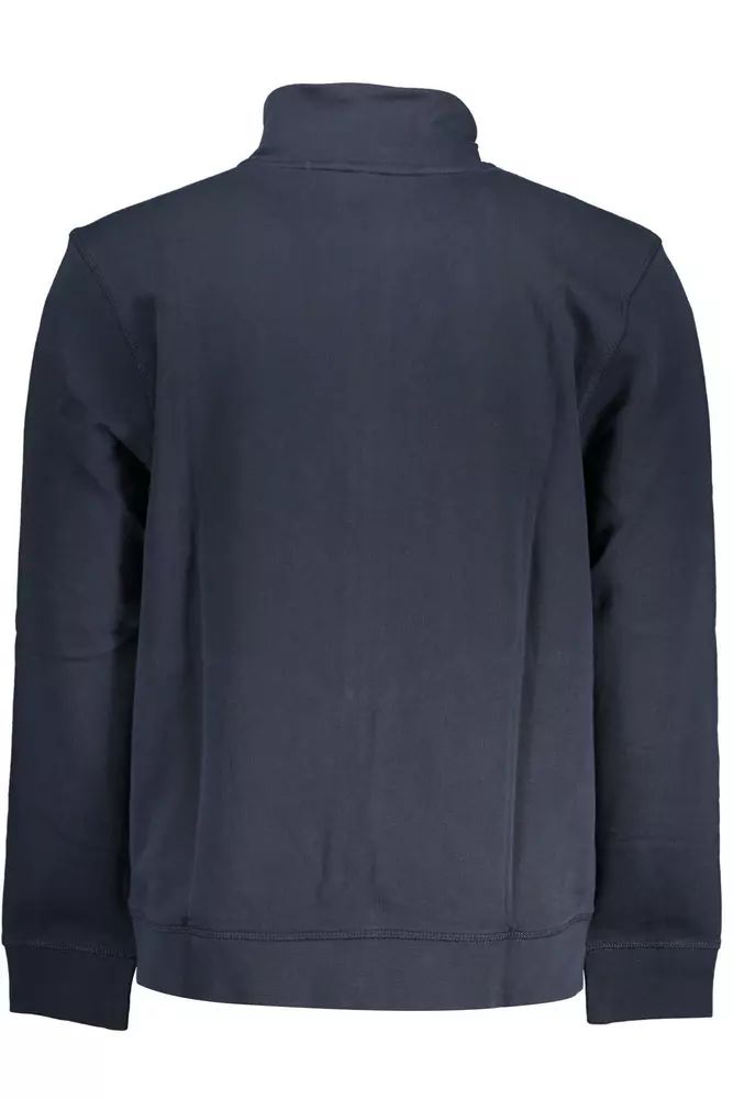 Hugo Boss Blue Cotton Sweater