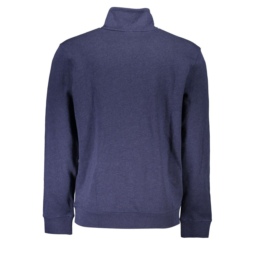 Hugo Boss Blue Cotton Sweater