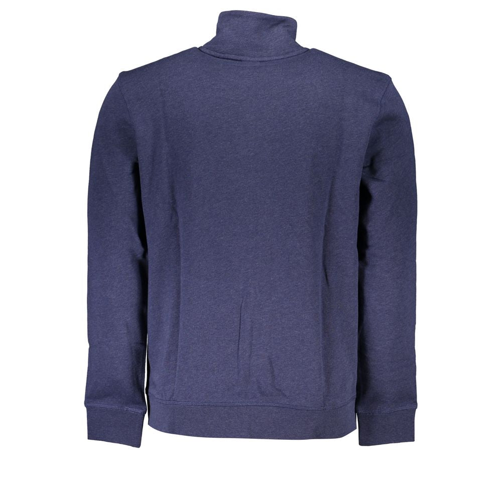 Hugo Boss Blue Cotton Sweater