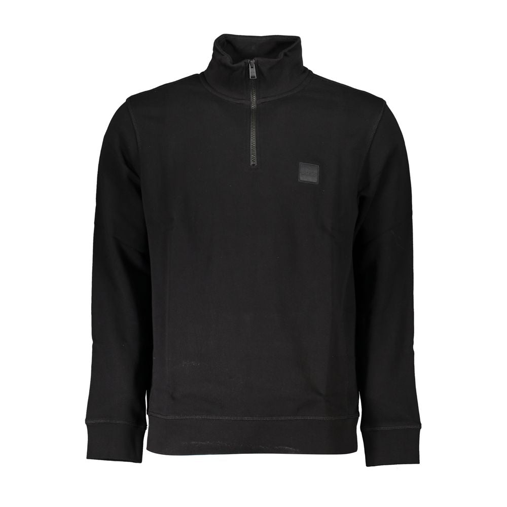 Hugo Boss Black Cotton Sweater