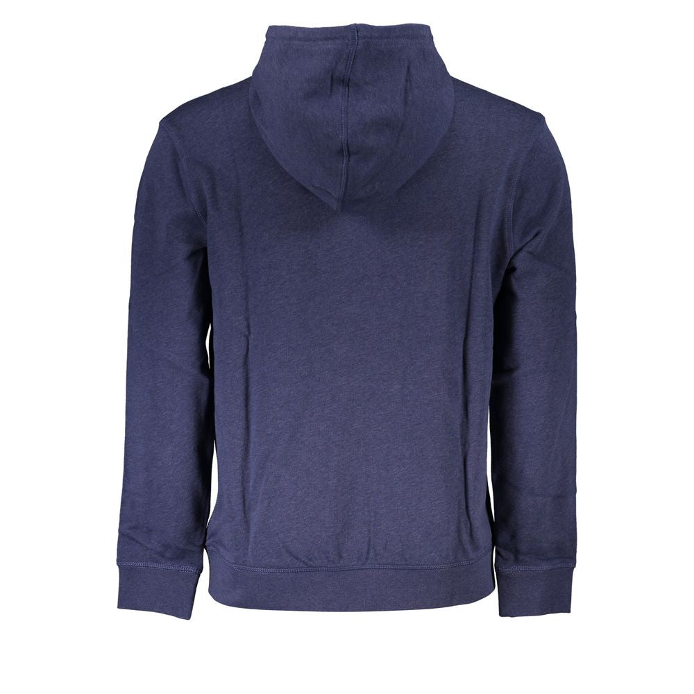 Hugo Boss Blue Cotton Sweater