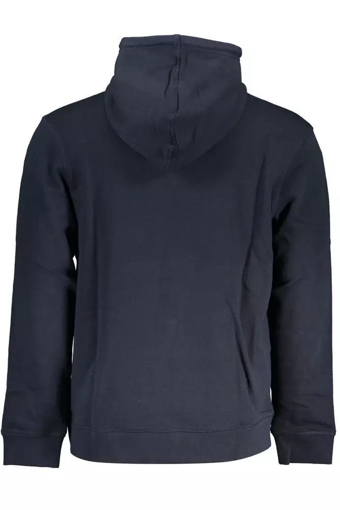 Hugo Boss Blue Cotton Sweater