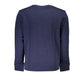 Hugo Boss Blue Cotton Sweater