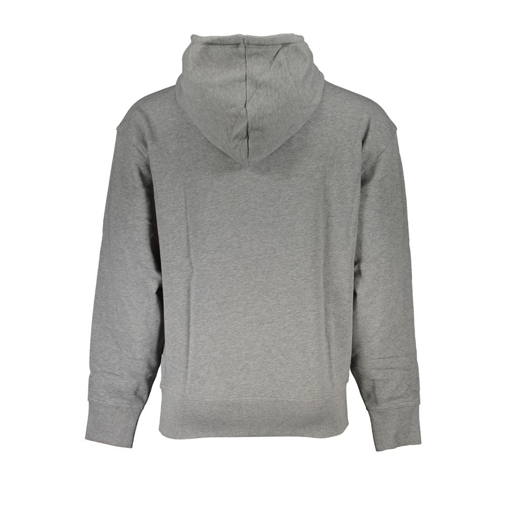 Hugo Boss Gray Cotton Sweater