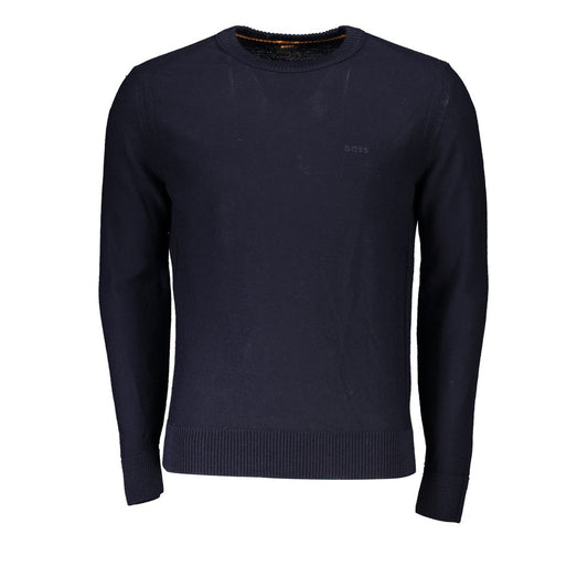 Hugo Boss Blue 60 Wool Sweater