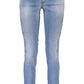 Just Cavalli Light Blue Cotton Jeans & Pant