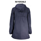 K-WAY Blue Polyamide Jackets & Coat