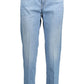 Kocca Light Blue Cotton Jeans & Pant