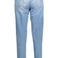 Kocca Light Blue Cotton Jeans & Pant