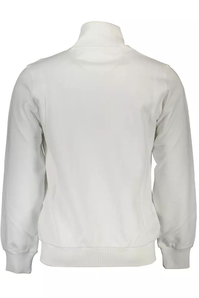 La Martina White Cotton Sweater