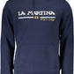 La Martina Blue Cotton Sweater