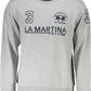 La Martina Gray Cotton Sweater