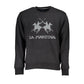 La Martina Black Cotton Sweater