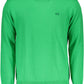 La Martina Green Cotton Sweater