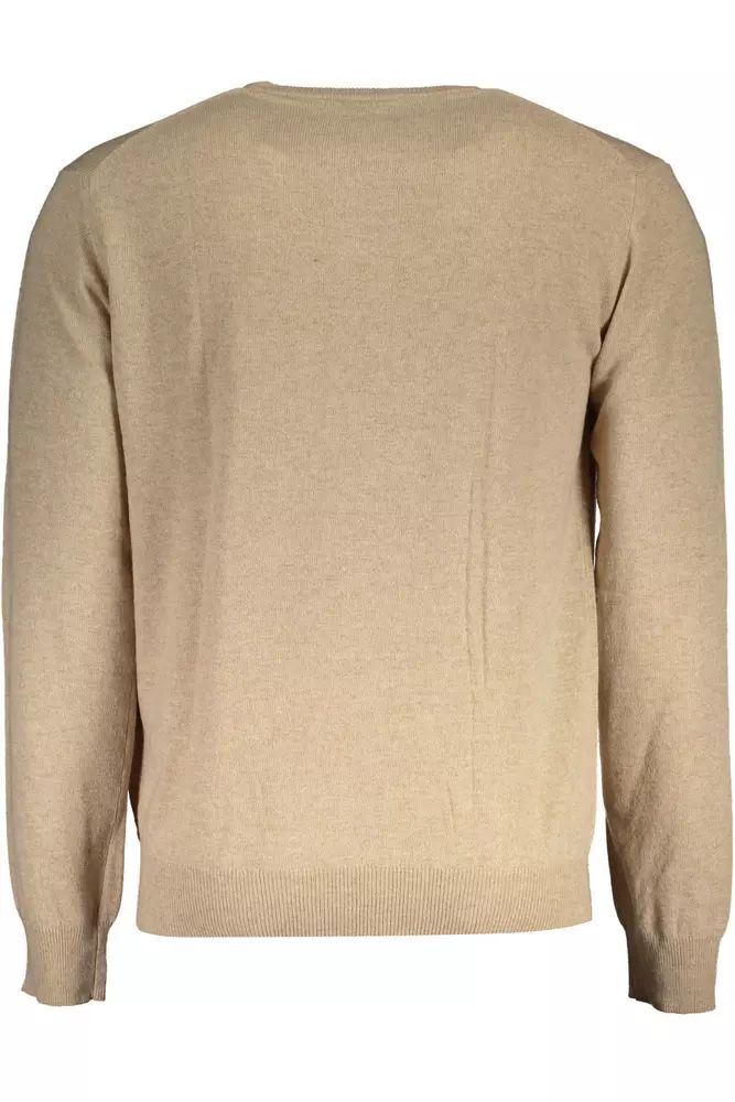 La Martina Beige Wool Sweater