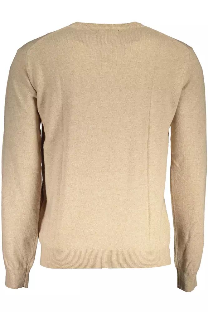 La Martina Beige Wool Sweater