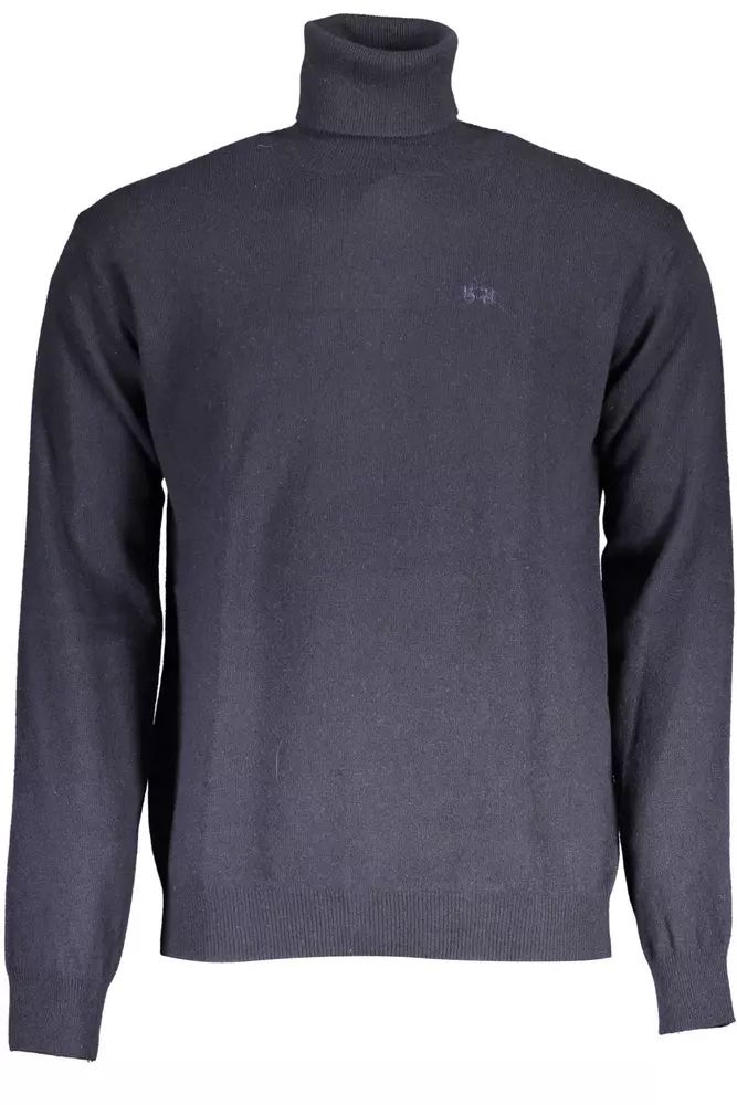 La Martina Blue Wool Sweater