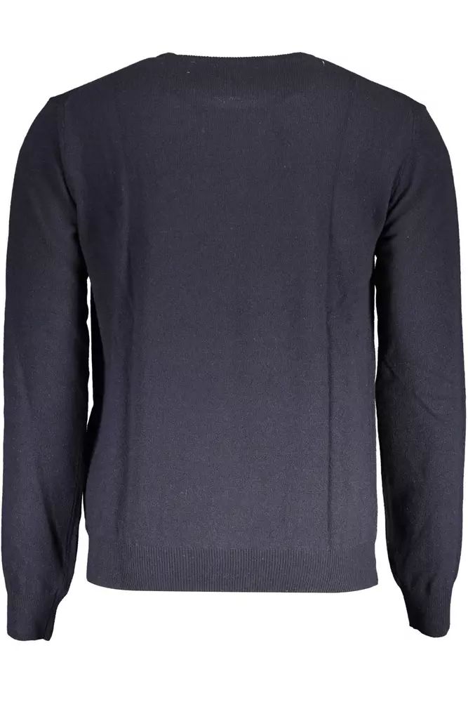 La Martina Blue Wool Sweater