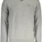 La Martina Gray Wool Sweater