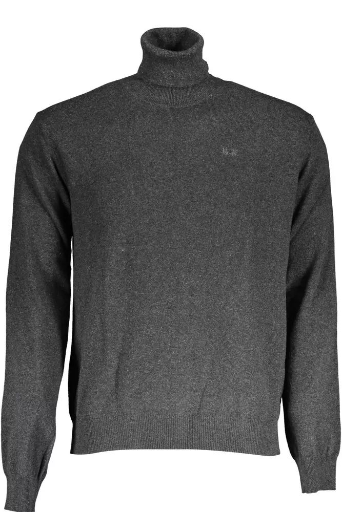 La Martina Gray Wool Sweater