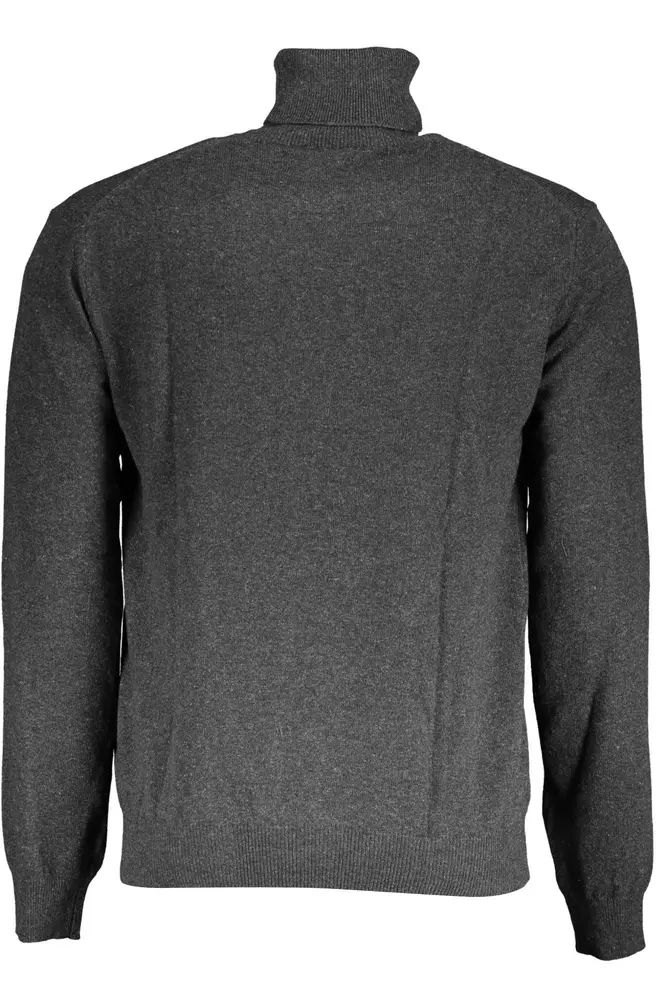 La Martina Gray Wool Sweater