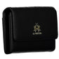 La Martina Black Polyethylene Wallet